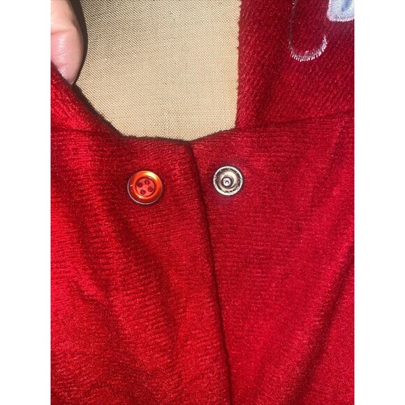 Vintage 60s It's A Charm Velvet Robe Housecoat Dressing Gown Sz Large USA Made - Picture 10 of 10